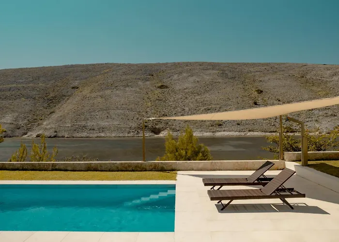 Luxury With A Swimming Pool Vlasici, Pag - 25230 *